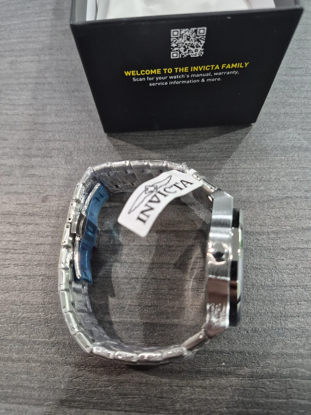 Invicta 69486 Men's Silver Speedway Rim
